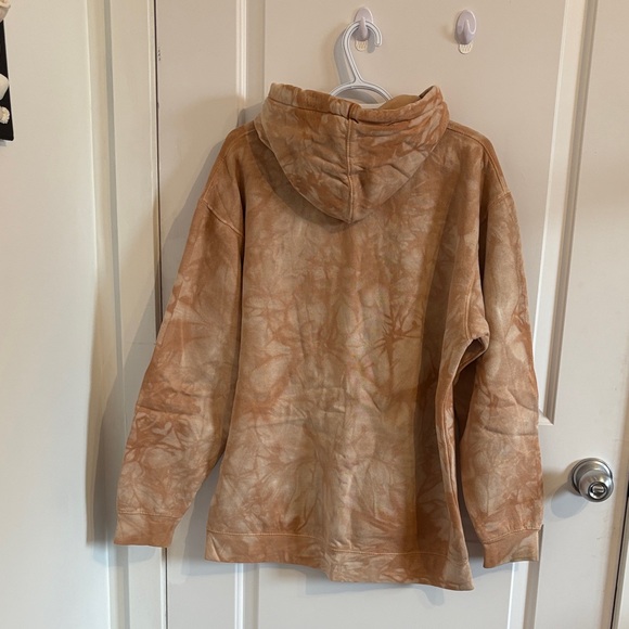 The Mountain Brown Tie-Dye Hoodie - Picture 3 of 3